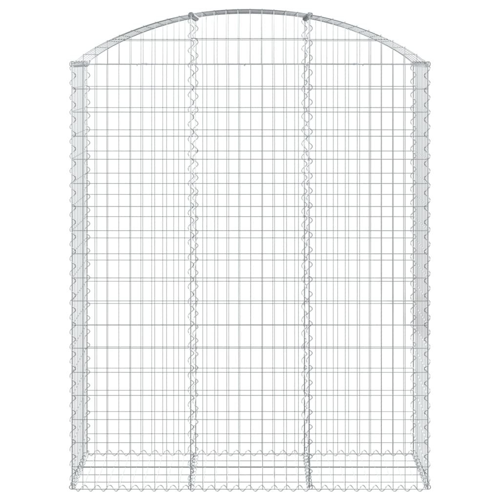 Gabionkurv buet 150x50x180/200 cm galvanisert jern