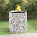 Gabion bålstativ Ø 100 cm galvanisert jern