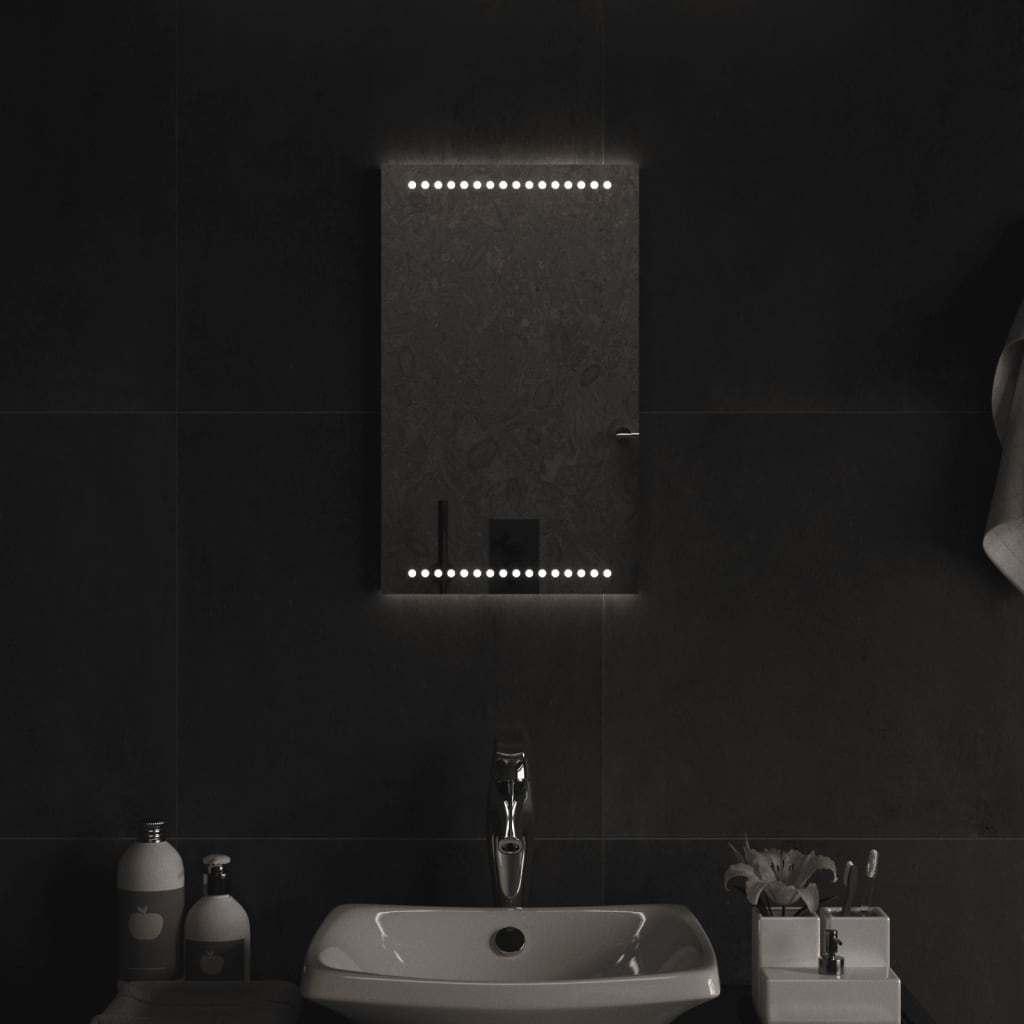 Baderomsspeil med LED 30x50 cm