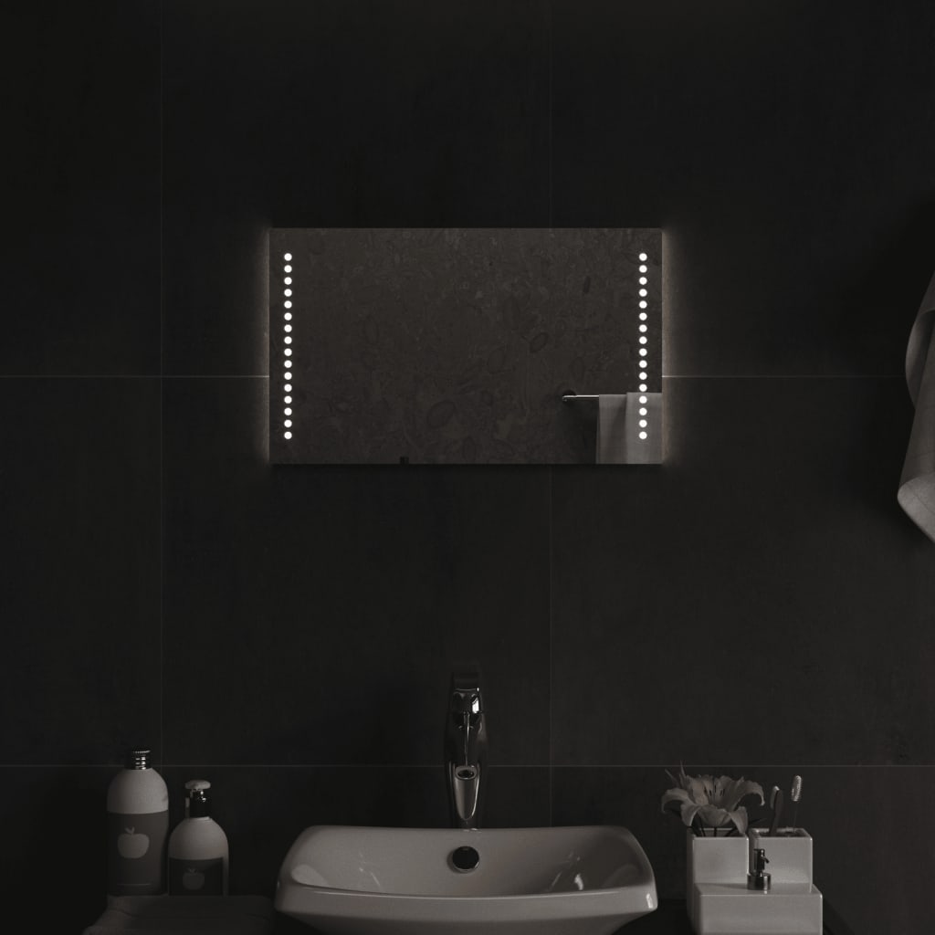 Baderomsspeil med LED 30x50 cm