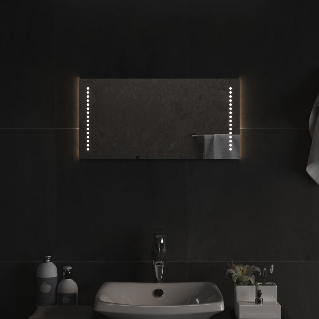 Baderomsspeil med LED 30x60 cm