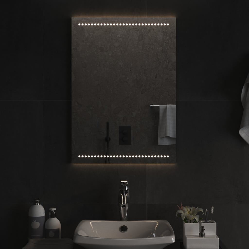 Baderomsspeil med LED 50x70 cm