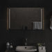 Baderomsspeil med LED 50x80 cm
