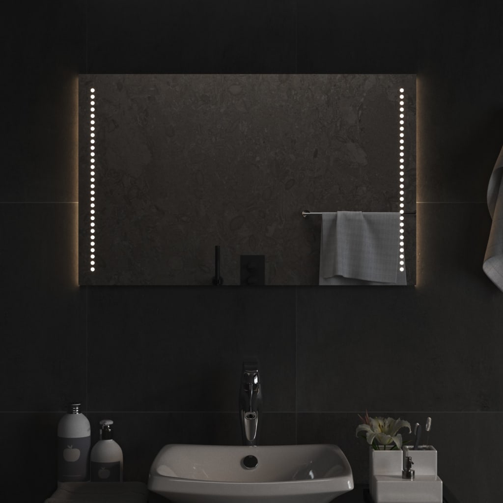 Baderomsspeil med LED 50x80 cm