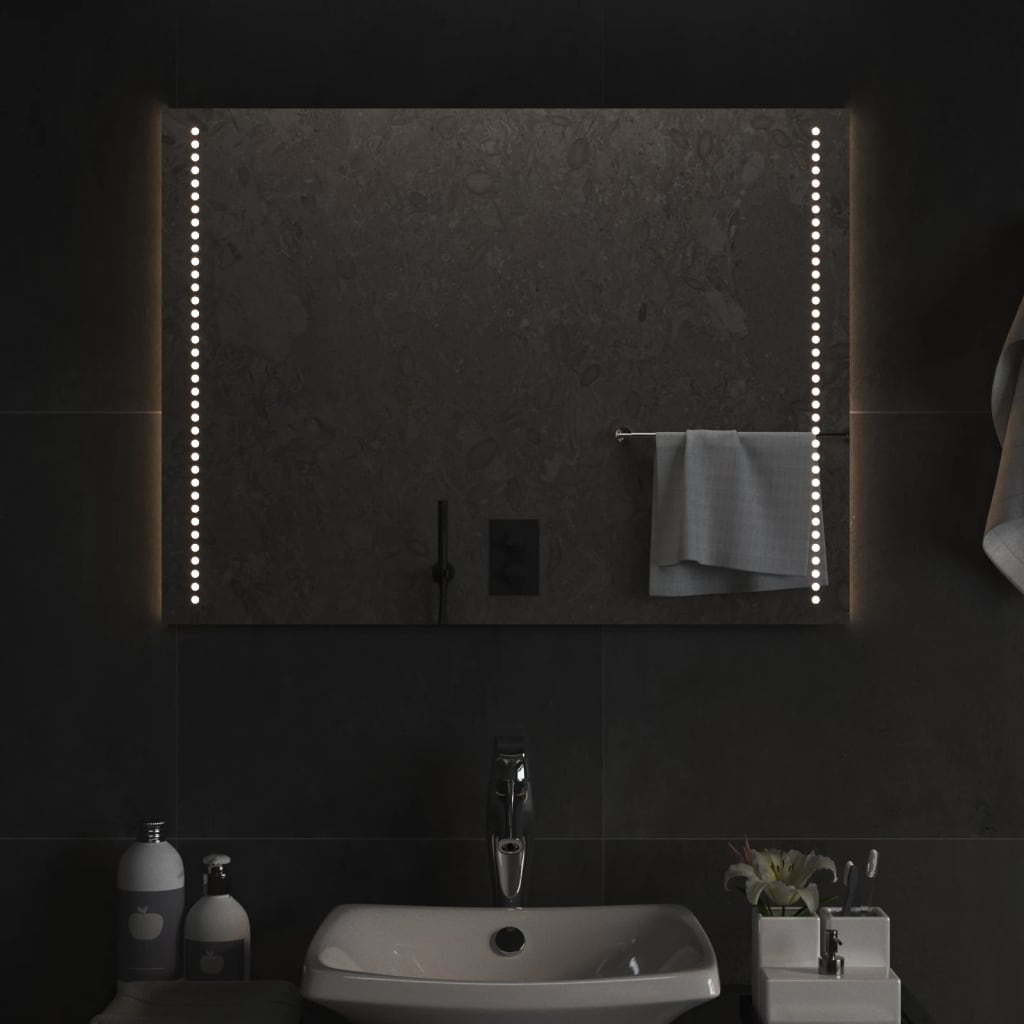 Baderomsspeil med LED 60x80 cm