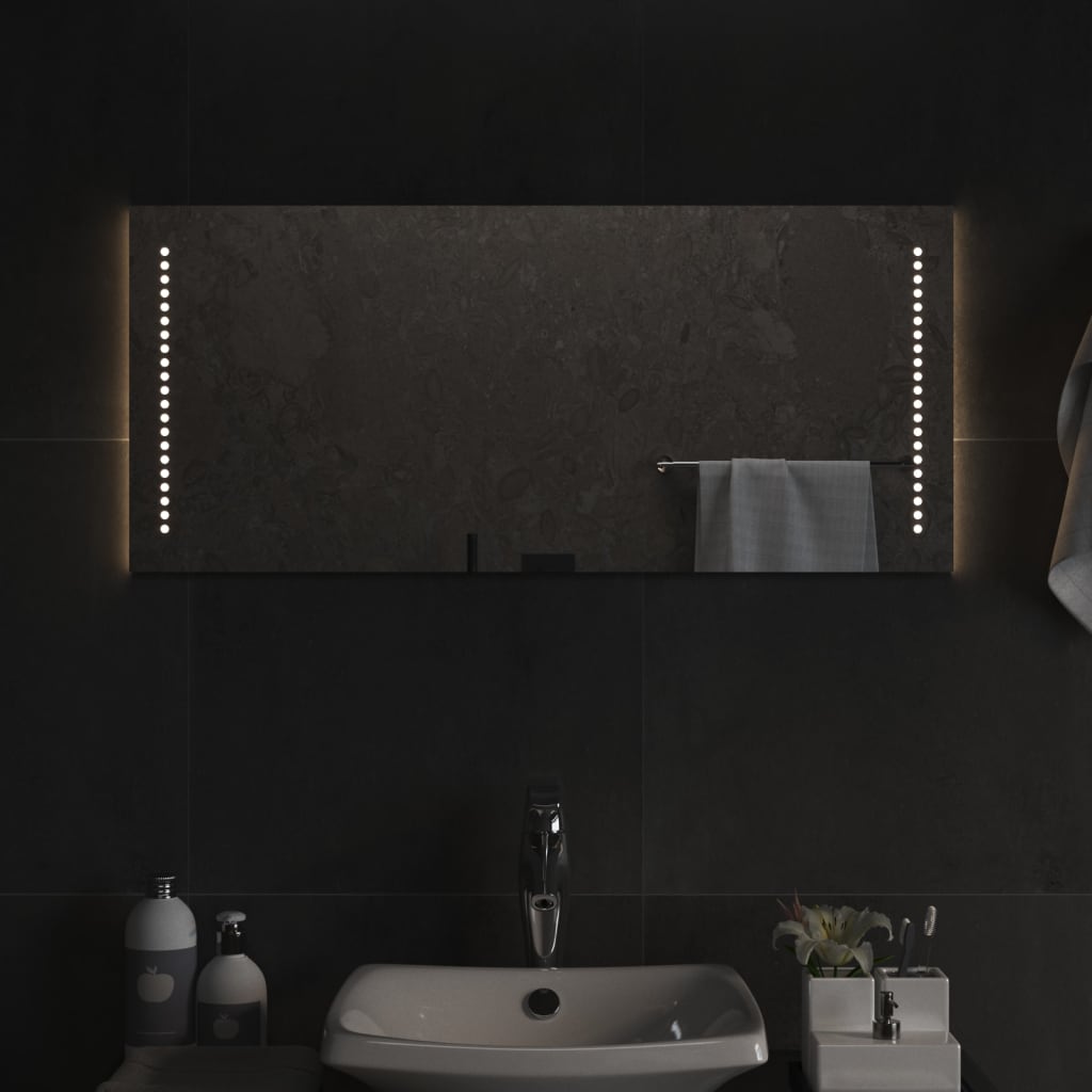 Baderomsspeil med LED 40x90 cm