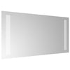 Baderomsspeil med LED 20x40 cm
