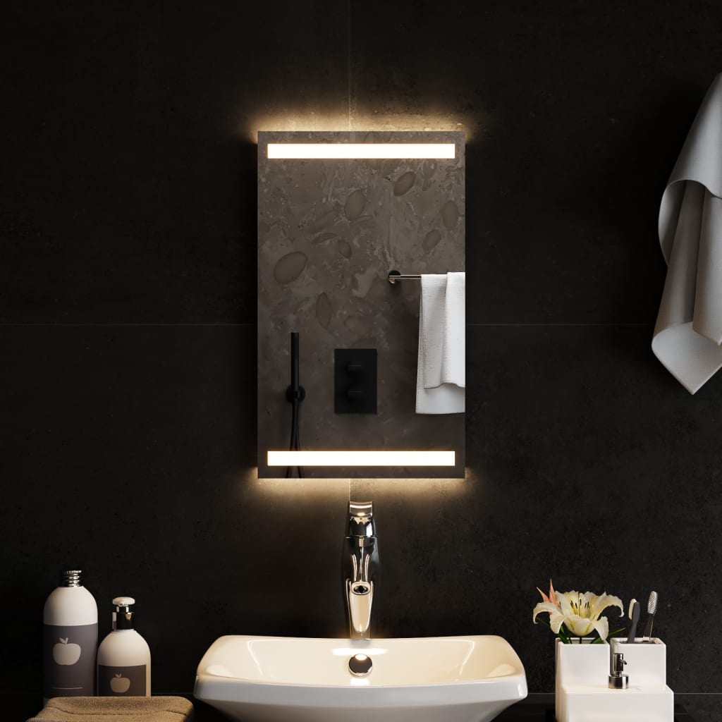 Baderomsspeil med LED 30x50 cm