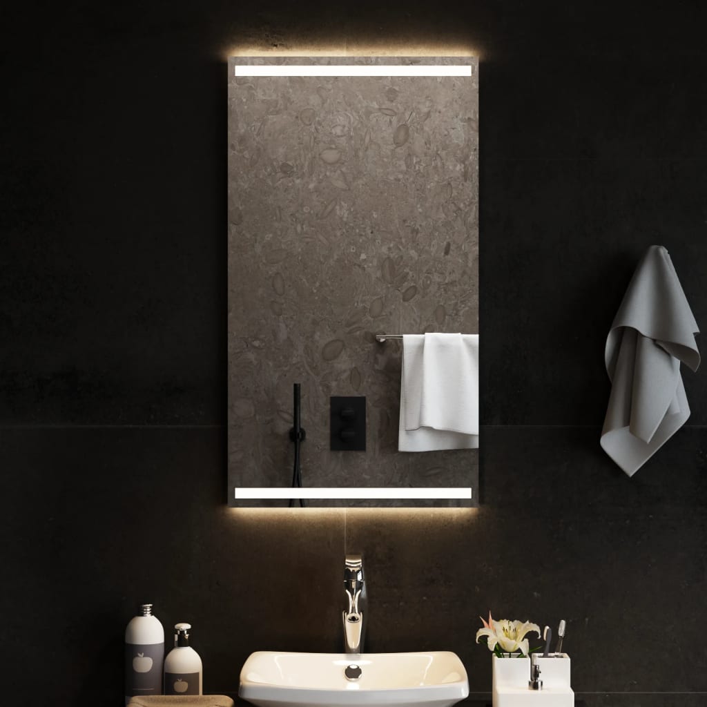 Baderomsspeil med LED 50x90 cm
