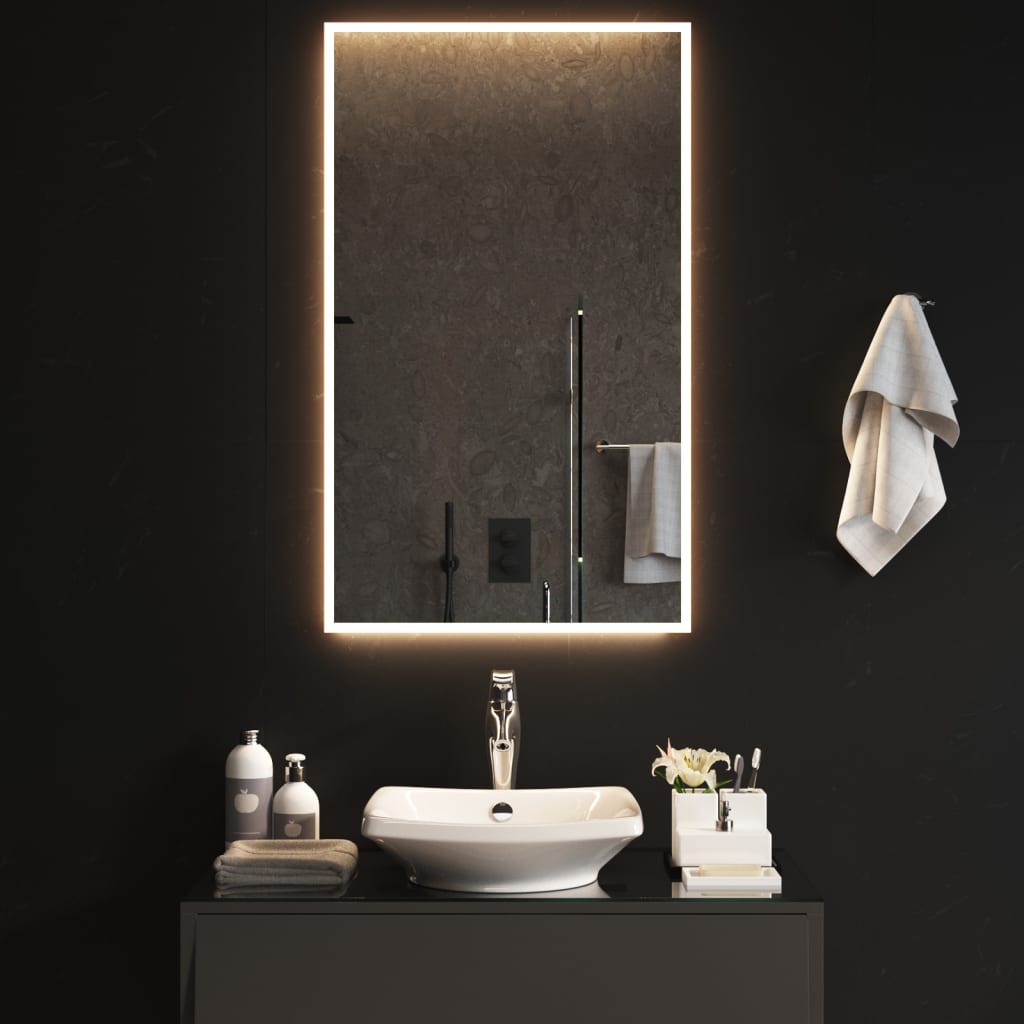 Baderomsspeil med LED 60x100 cm