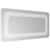 Baderomsspeil med LED 20x40 cm