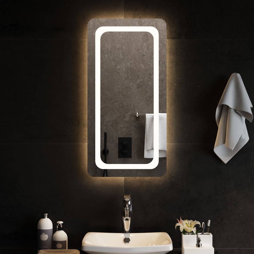 Baderomsspeil med LED 40x80 cm