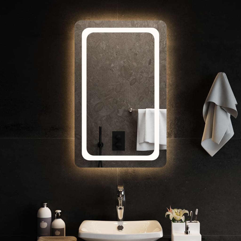 Baderomsspeil med LED 50x80 cm