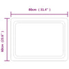 Baderomsspeil med LED 60x80 cm