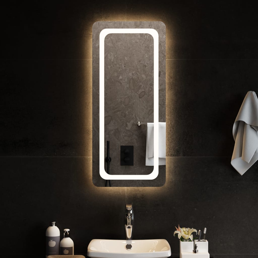 Baderomsspeil med LED 40x90 cm