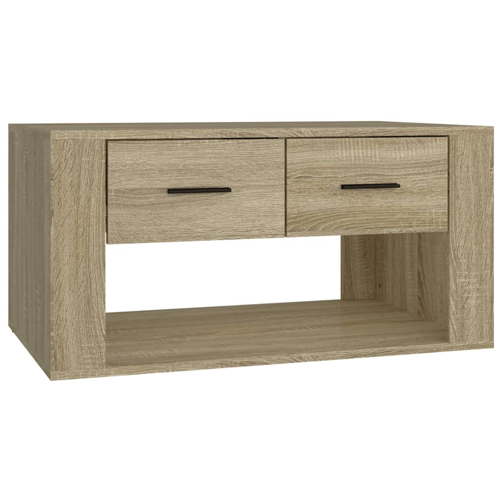 Salongbord sonoma eik 80x50x40 cm konstruert tre vidaXL
