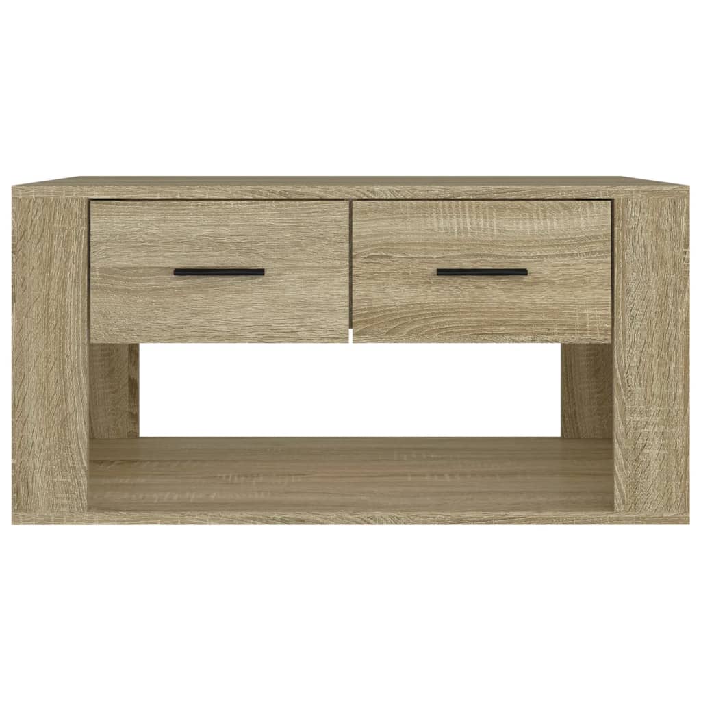 Salongbord sonoma eik 80x50x40 cm konstruert tre vidaXL