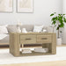 Salongbord sonoma eik 80x50x40 cm konstruert tre vidaXL