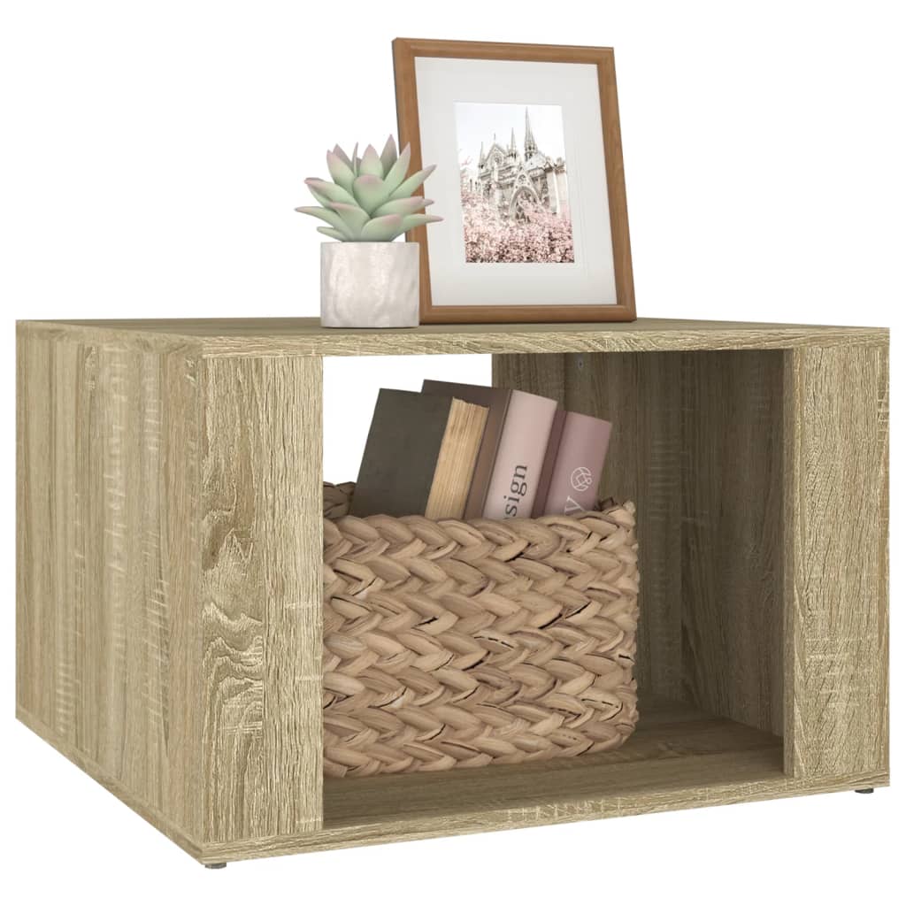 Nattbord sonoma eik 57x55x36 cm konstruert tre