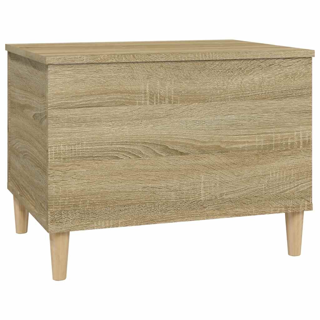 Salongbord sonoma eik 60x44,5x45 cm konstruert tre