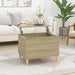 Salongbord sonoma eik 60x44,5x45 cm konstruert tre