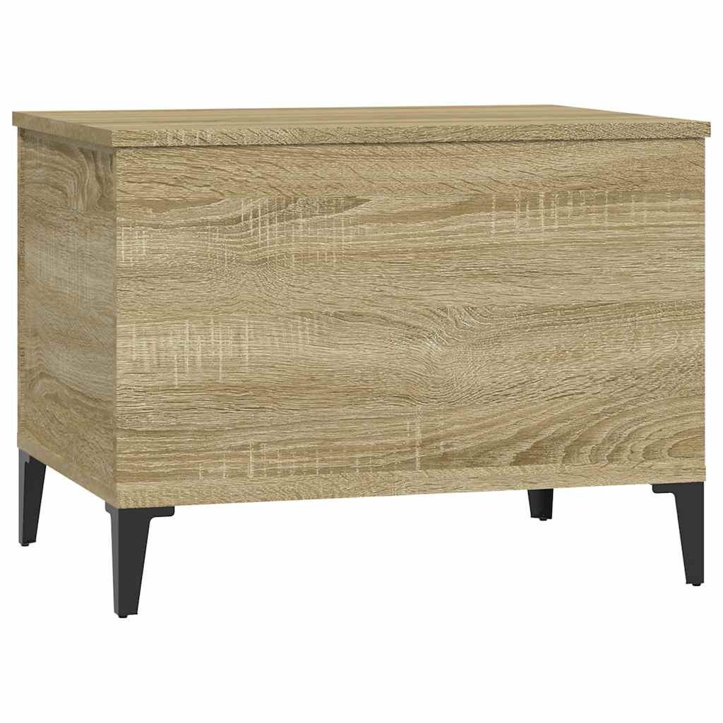 Salongbord sonoma eik 60x44,5x45 cm konstruert tre