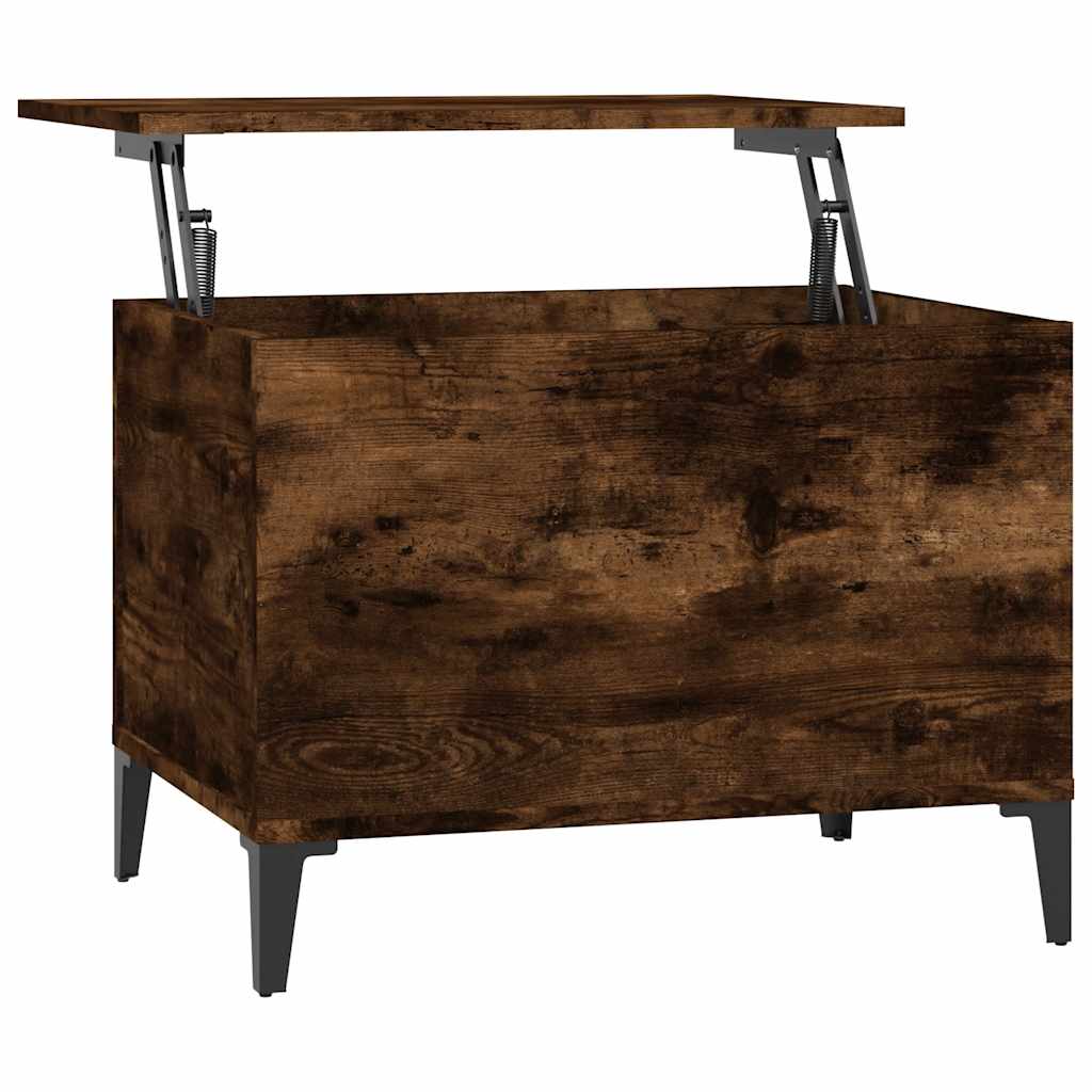 Salongbord røkt eik 60x44,5x45 cm konstruert tre