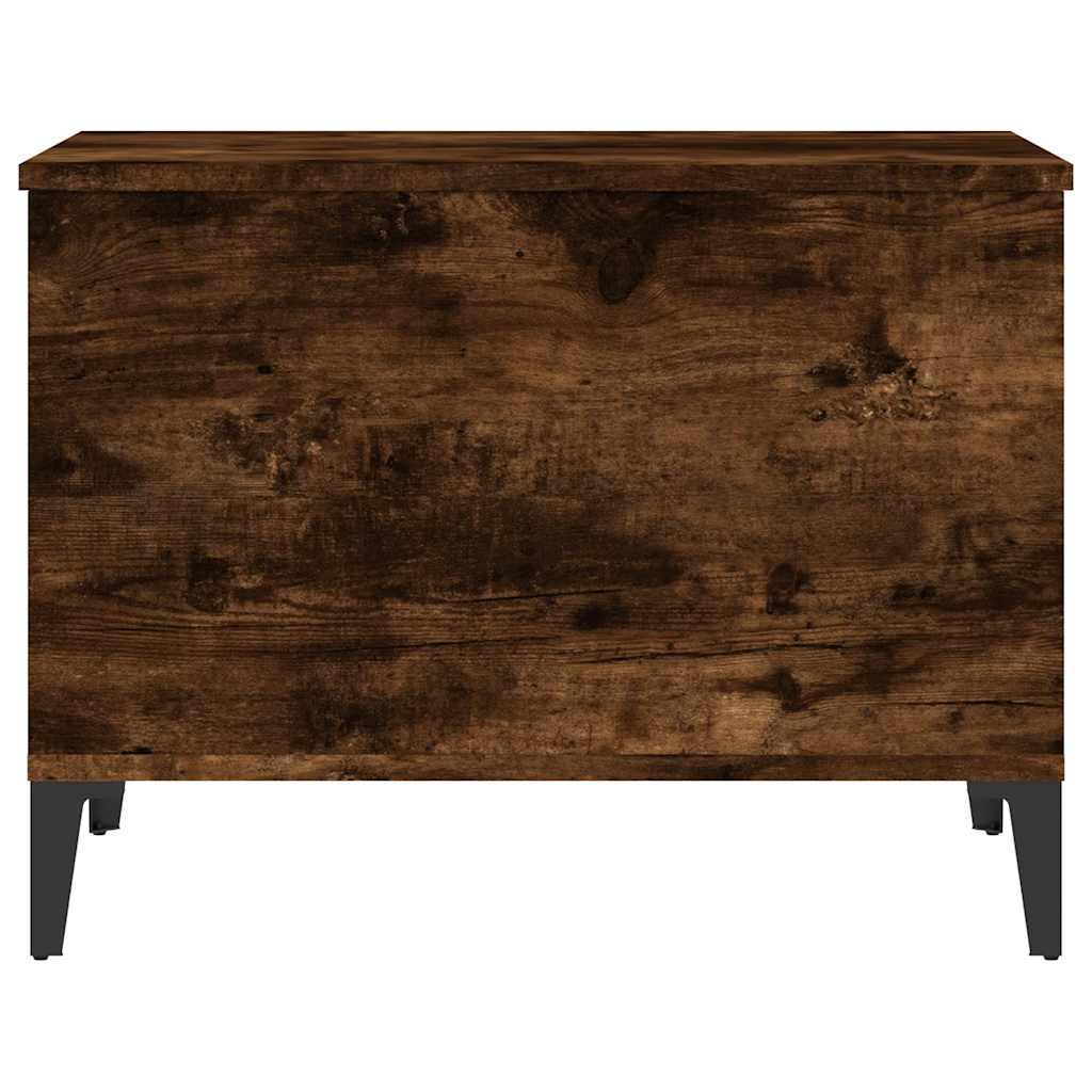 Salongbord røkt eik 60x44,5x45 cm konstruert tre