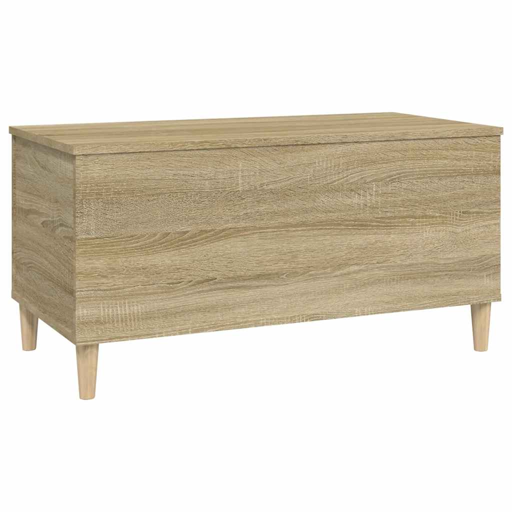 Salongbord sonoma eik 90x44,5x45 cm konstruert tre
