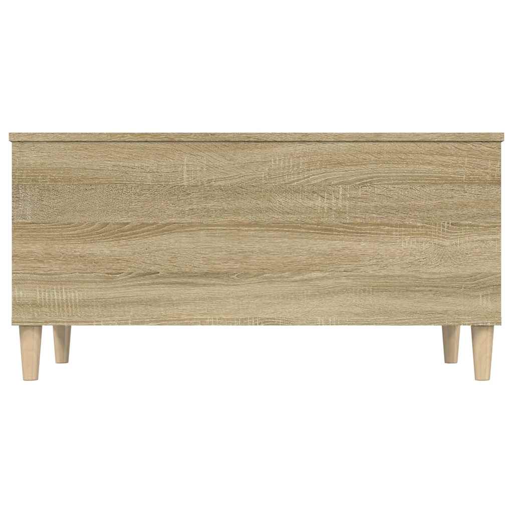 Salongbord sonoma eik 90x44,5x45 cm konstruert tre