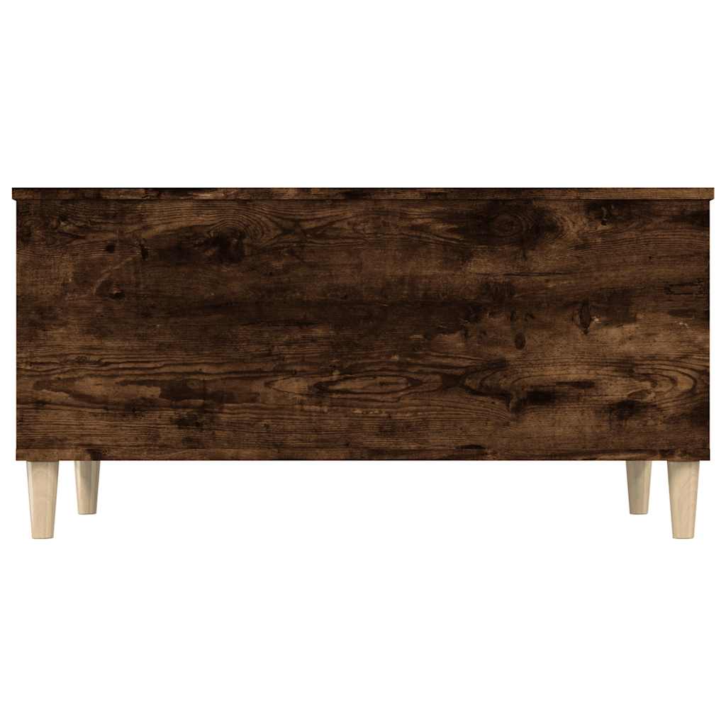 Salongbord røkt eik 90x44,5x45 cm konstruert tre