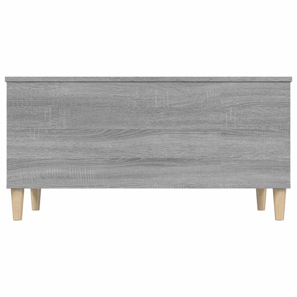 Salongbord grå sonoma 90x44,5x45 cm konstruert tre