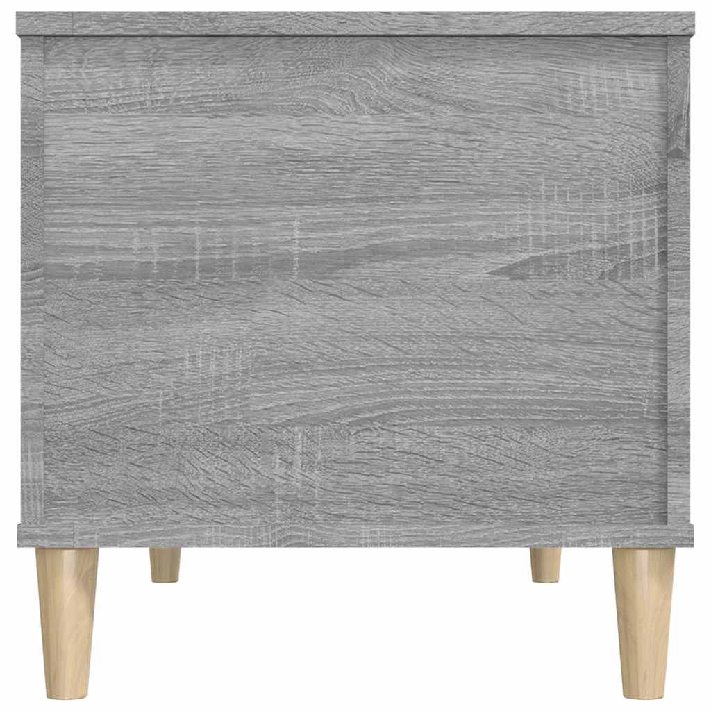 Salongbord grå sonoma 90x44,5x45 cm konstruert tre
