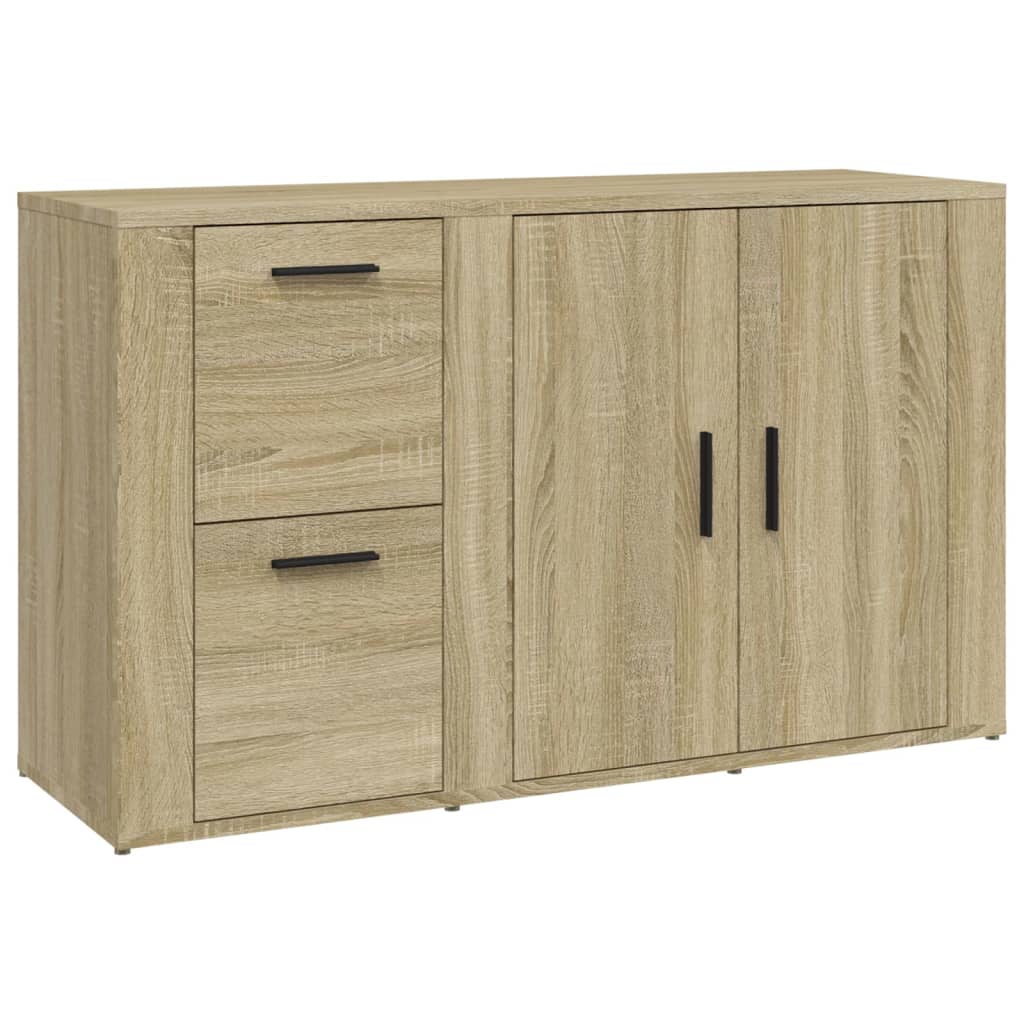 Skjenk sonoma eik 100x33x59,5 cm konstruert tre