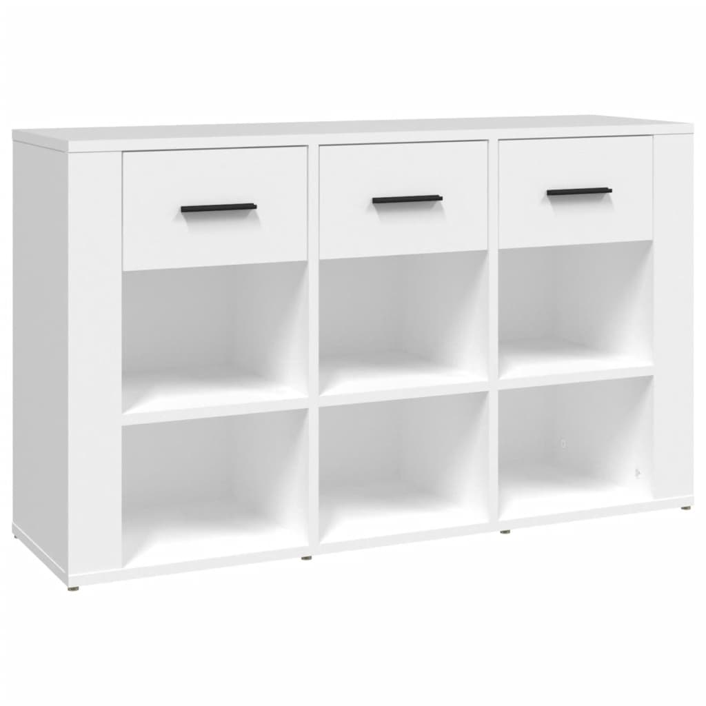 Skjenk hvit 100x30x59,5 cm konstruert tre vidaXL