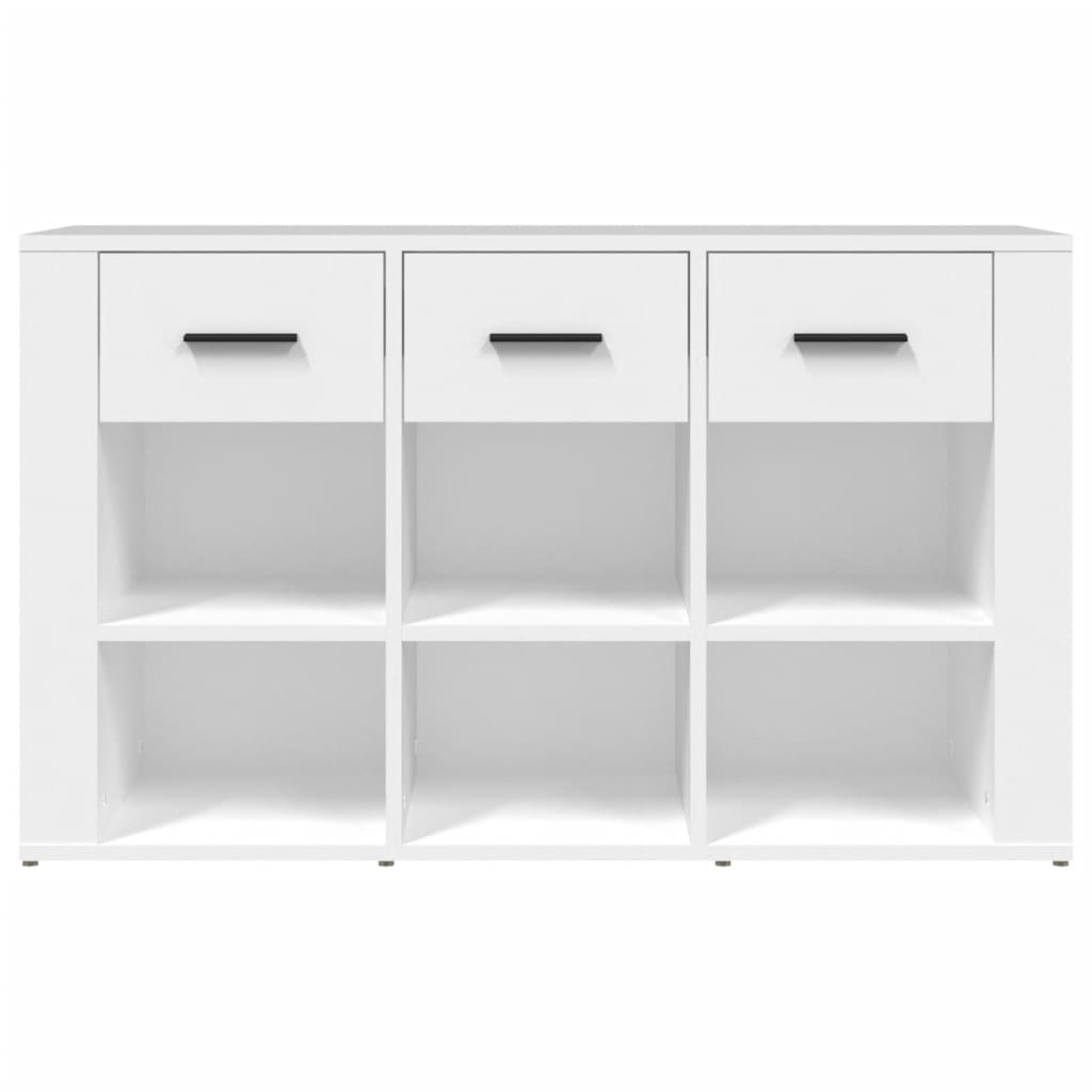 Skjenk hvit 100x30x59,5 cm konstruert tre vidaXL