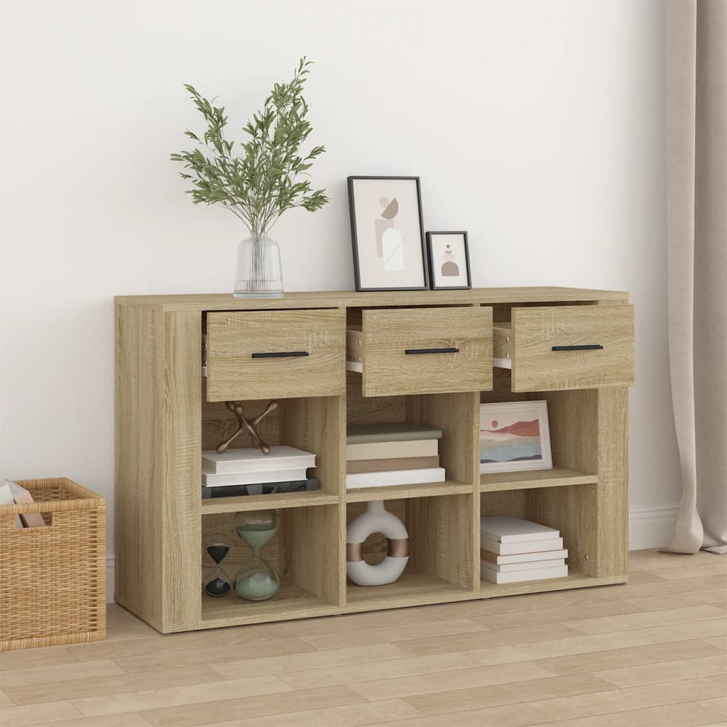 Skjenk sonoma eik 100x30x59,5 cm konstruert tre