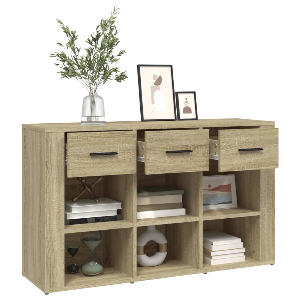 Skjenk sonoma eik 100x30x59,5 cm konstruert tre