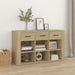 Skjenk sonoma eik 100x30x59,5 cm konstruert tre