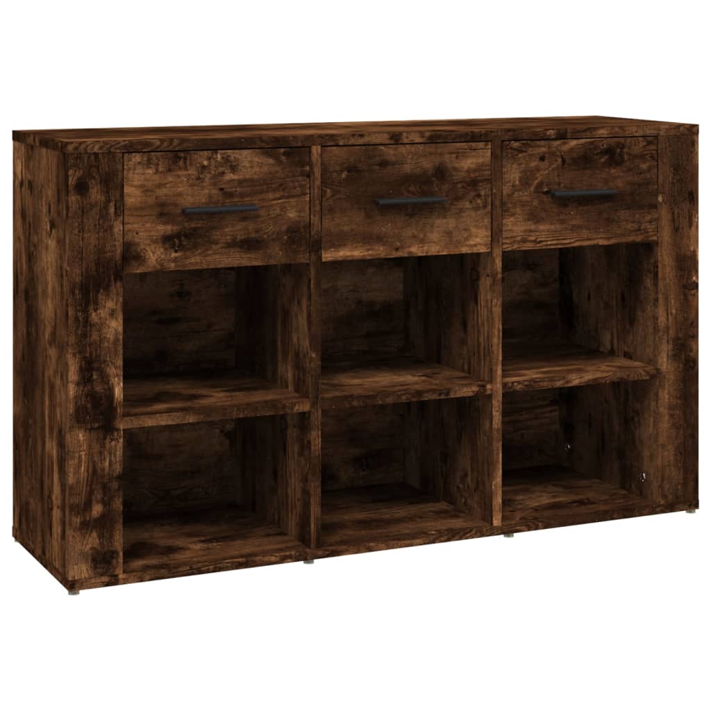 Skjenk røkt eik 100x30x59,5 cm konstruert tre vidaXL