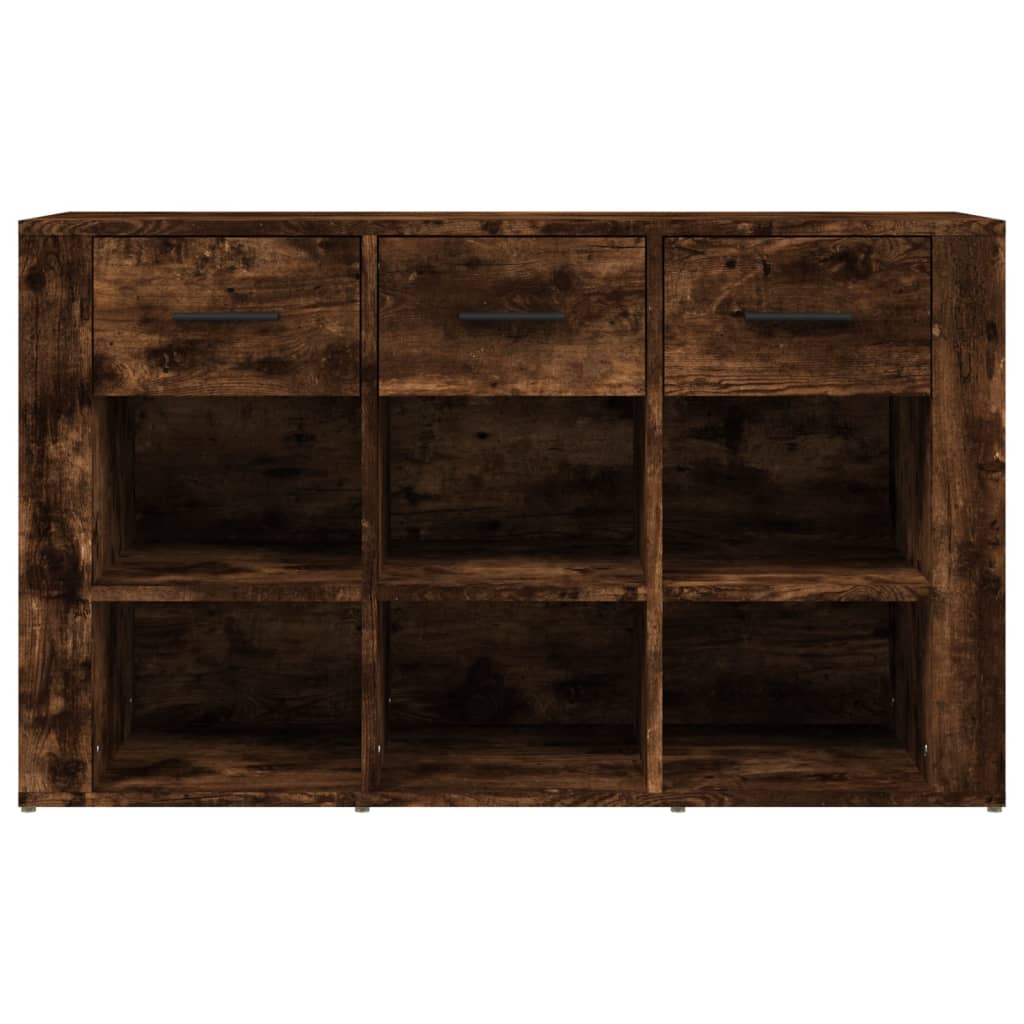 Skjenk røkt eik 100x30x59,5 cm konstruert tre vidaXL