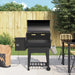 Pelletsgrill med bunnhylle svart 94 cm jern
