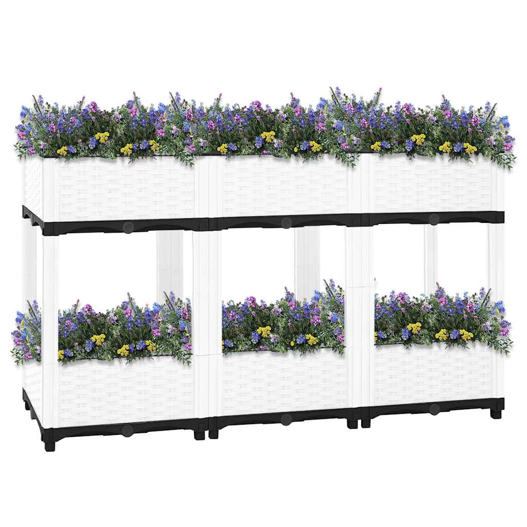 Høybed 120x40x71 cm polypropylen