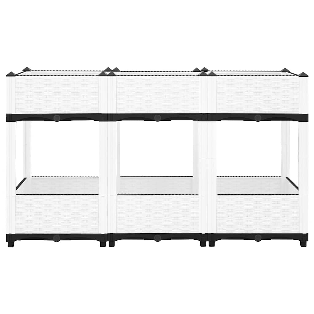 Høybed 120x40x71 cm polypropylen