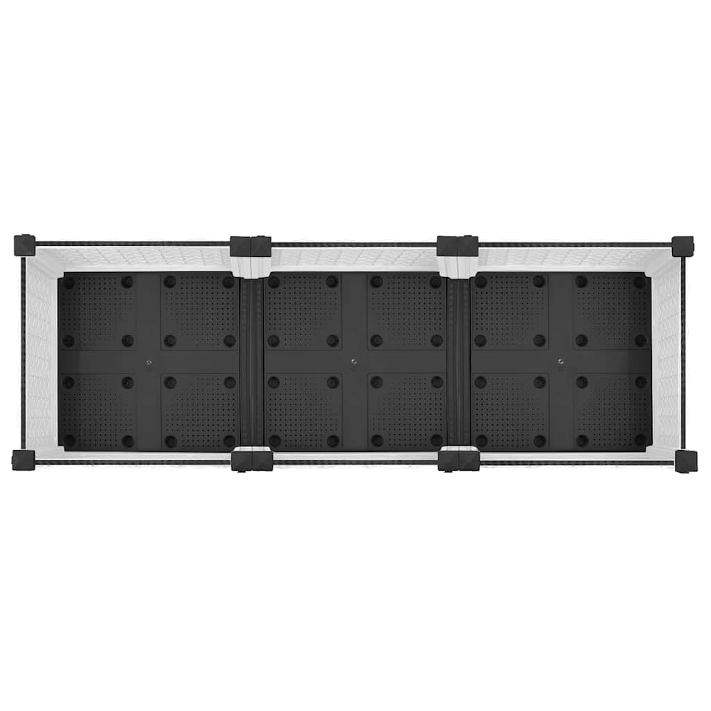 Høybed 120x40x71 cm polypropylen