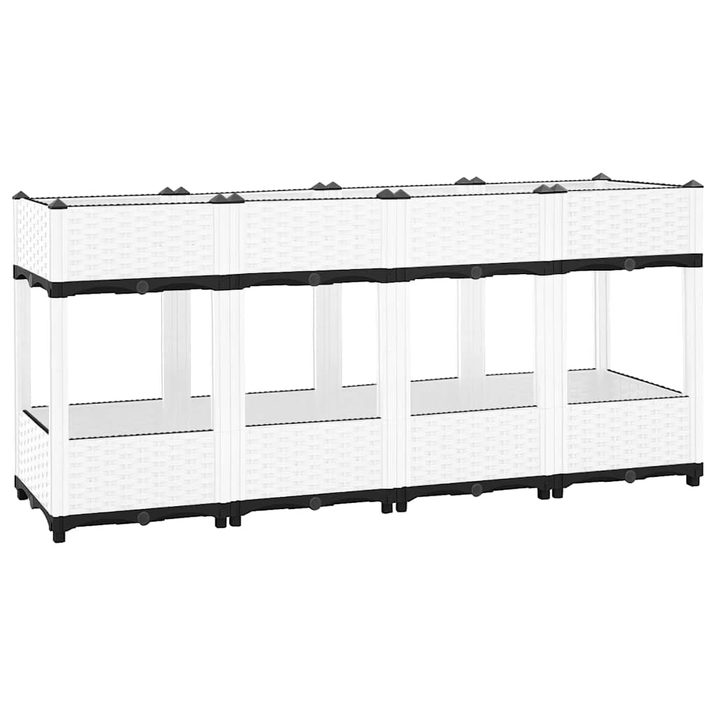 Høybed 160x40x71 cm polypropylen