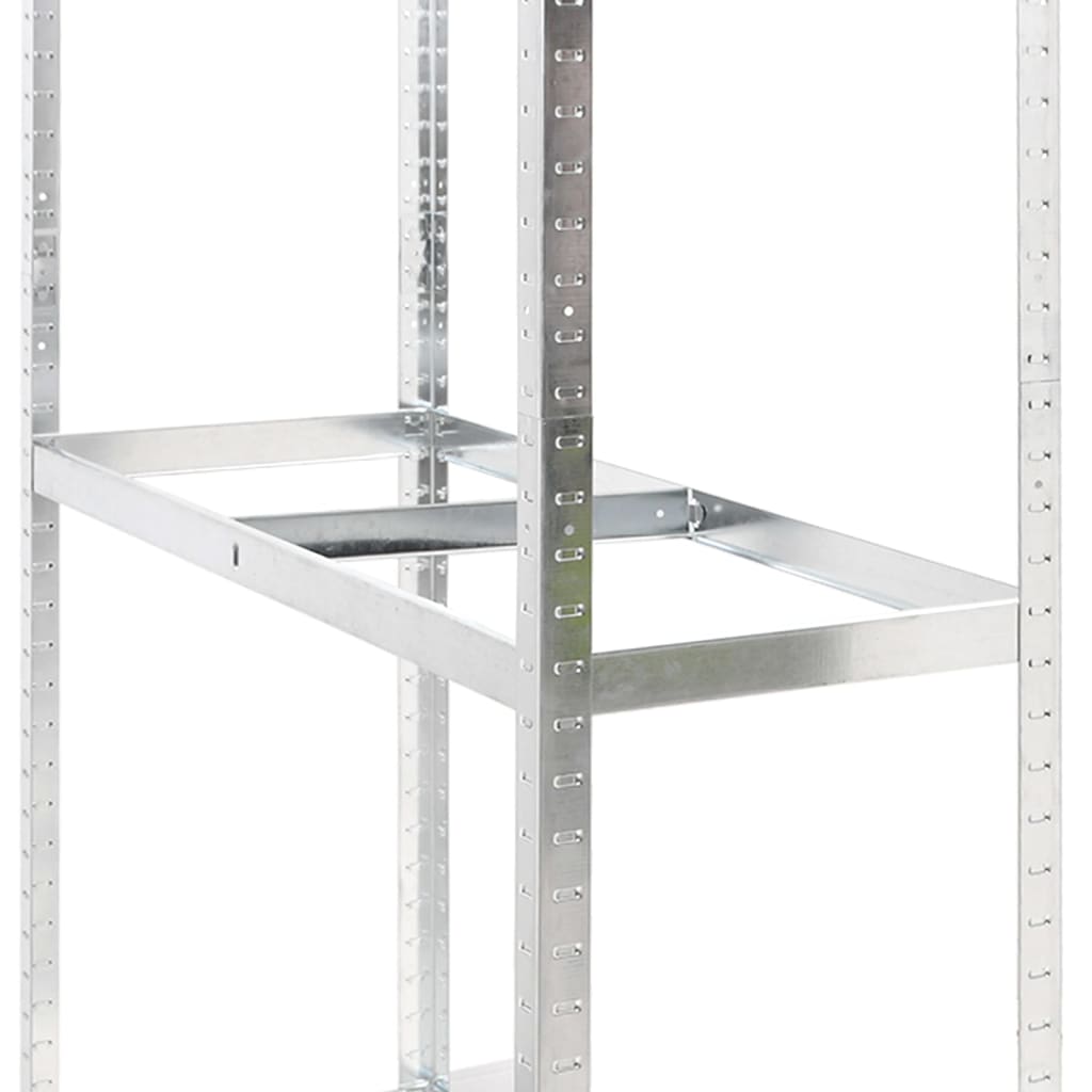 Dekkstativer 3 lag 3 stk sølv 110x40x200 cm stål