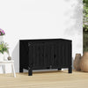 Putekasse svart 76x42,5x54 cm heltre furu