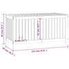 Putekasse 121x55x64 cm heltre furu
