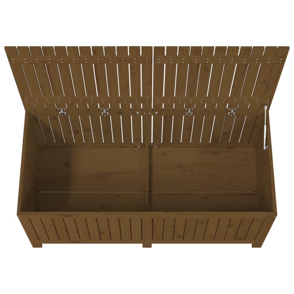 Putekasse honningbrun 147x68x64 cm heltre furu